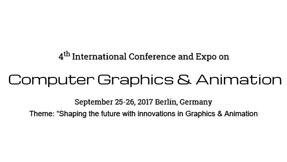 4th International Conference and Expo on Computer Graphics & Animation on Sept. 25th
