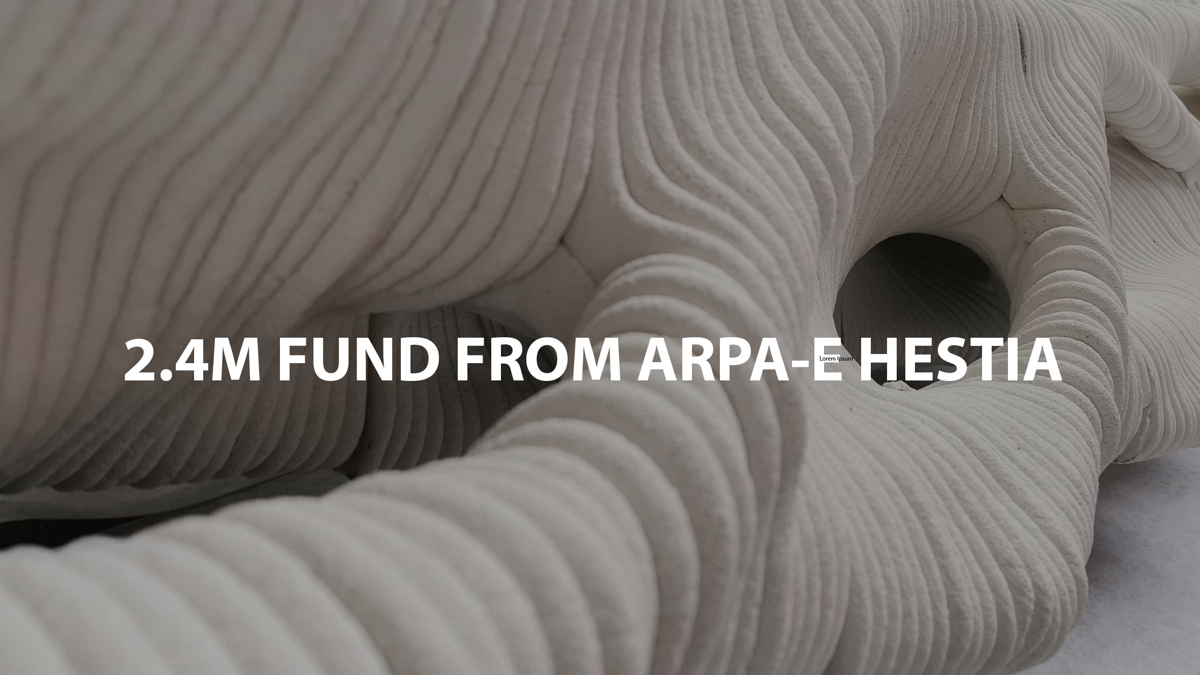$2.4 Million ARPA-E Grant to Research the Design of Carbon-Negative Buildings