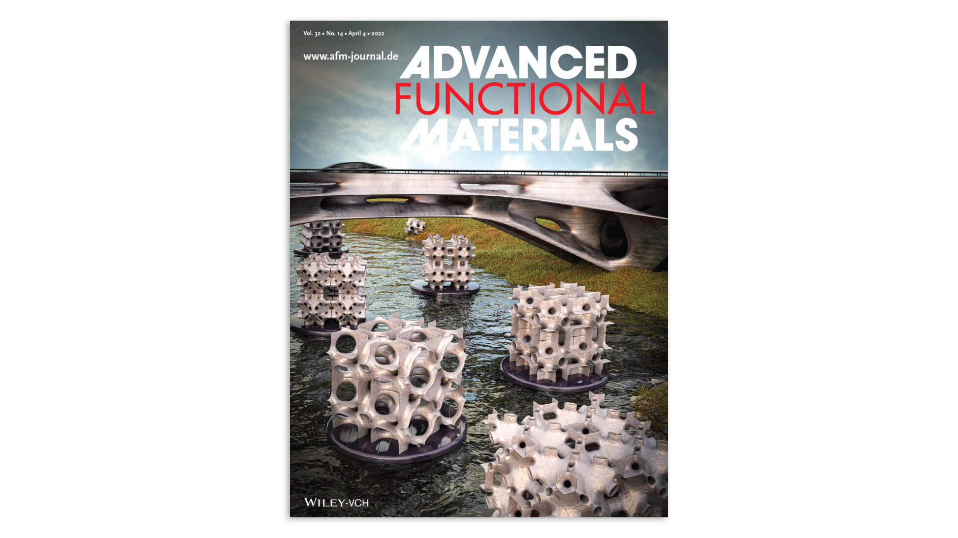 Shellular Funicular Featured on the cover of Advanced Functional Materials