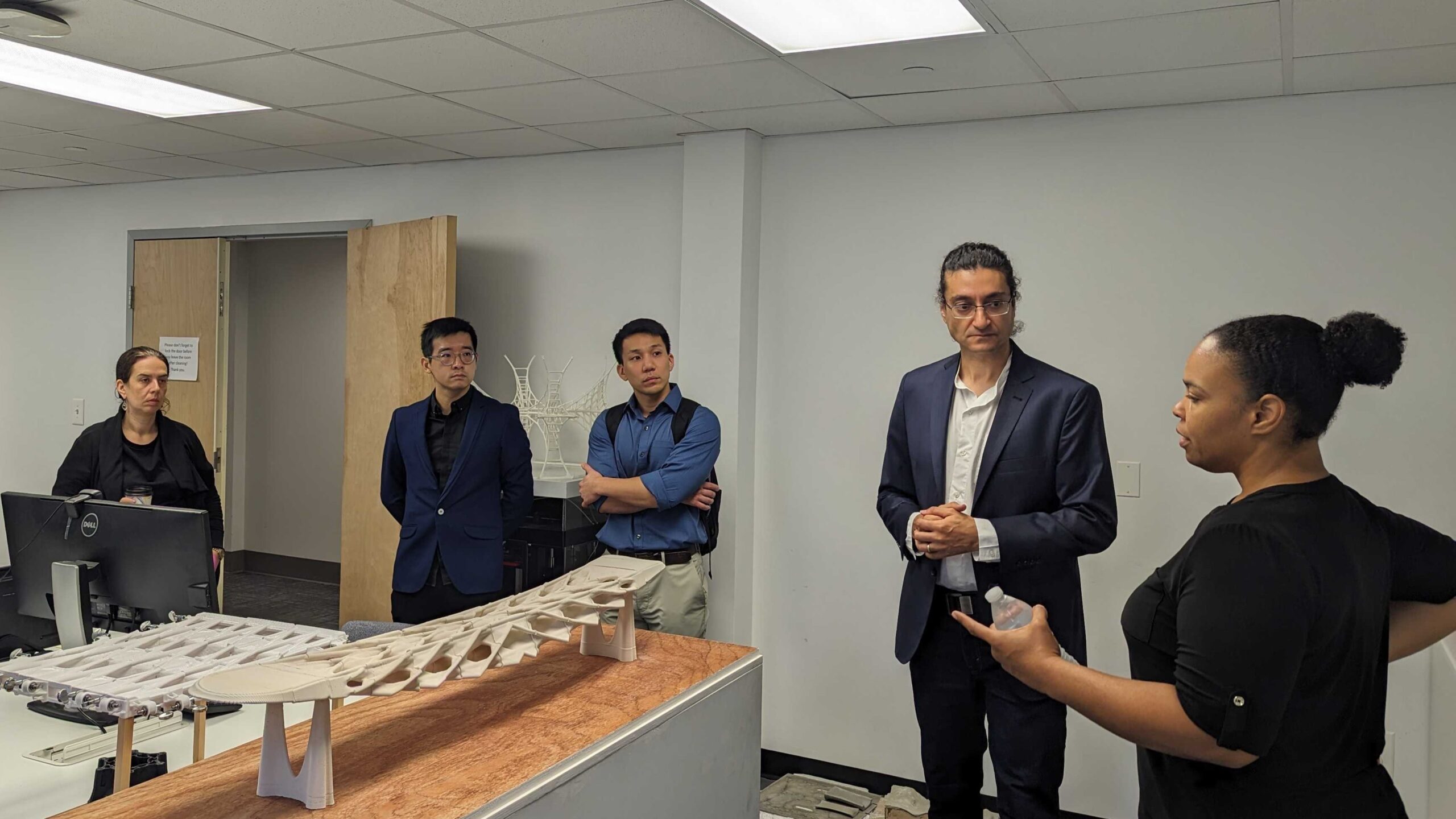 ARPA-E juries visit Polyhedral Structures Laboratory