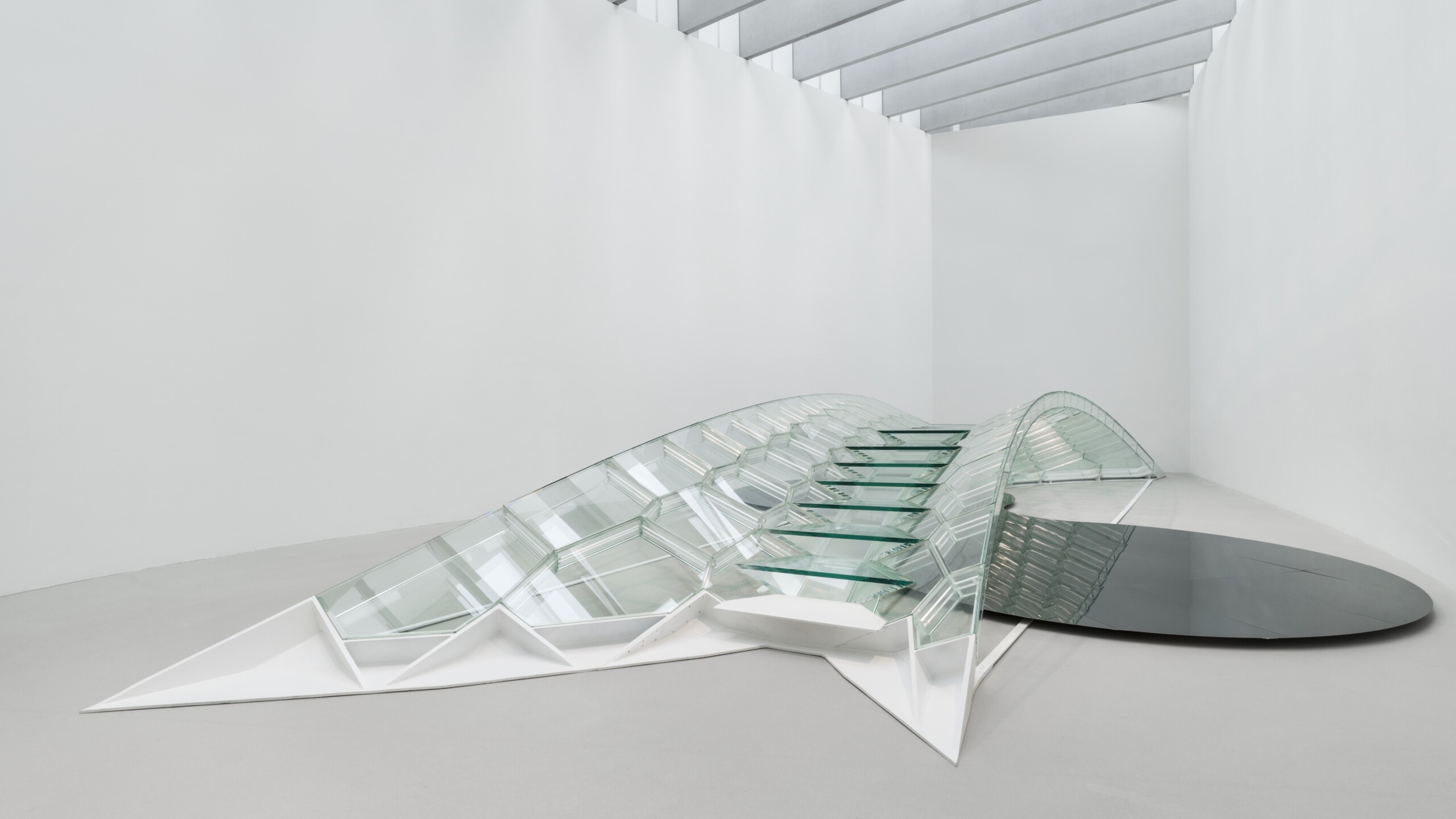 Glass Bridge now on display at the Corning Museum of Glass