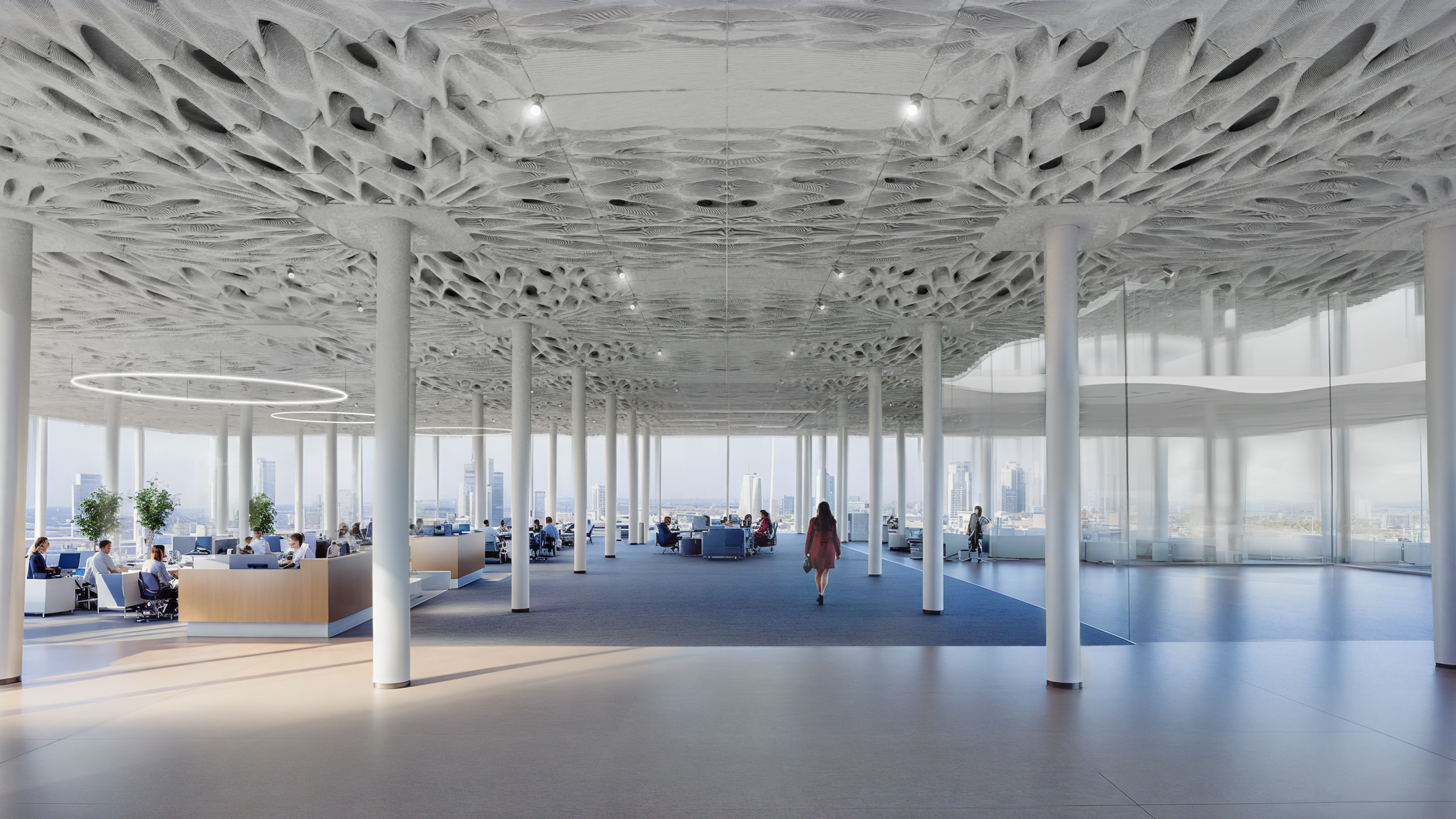 3D-Printed Carbon Absorbing High-Performance Building Structure