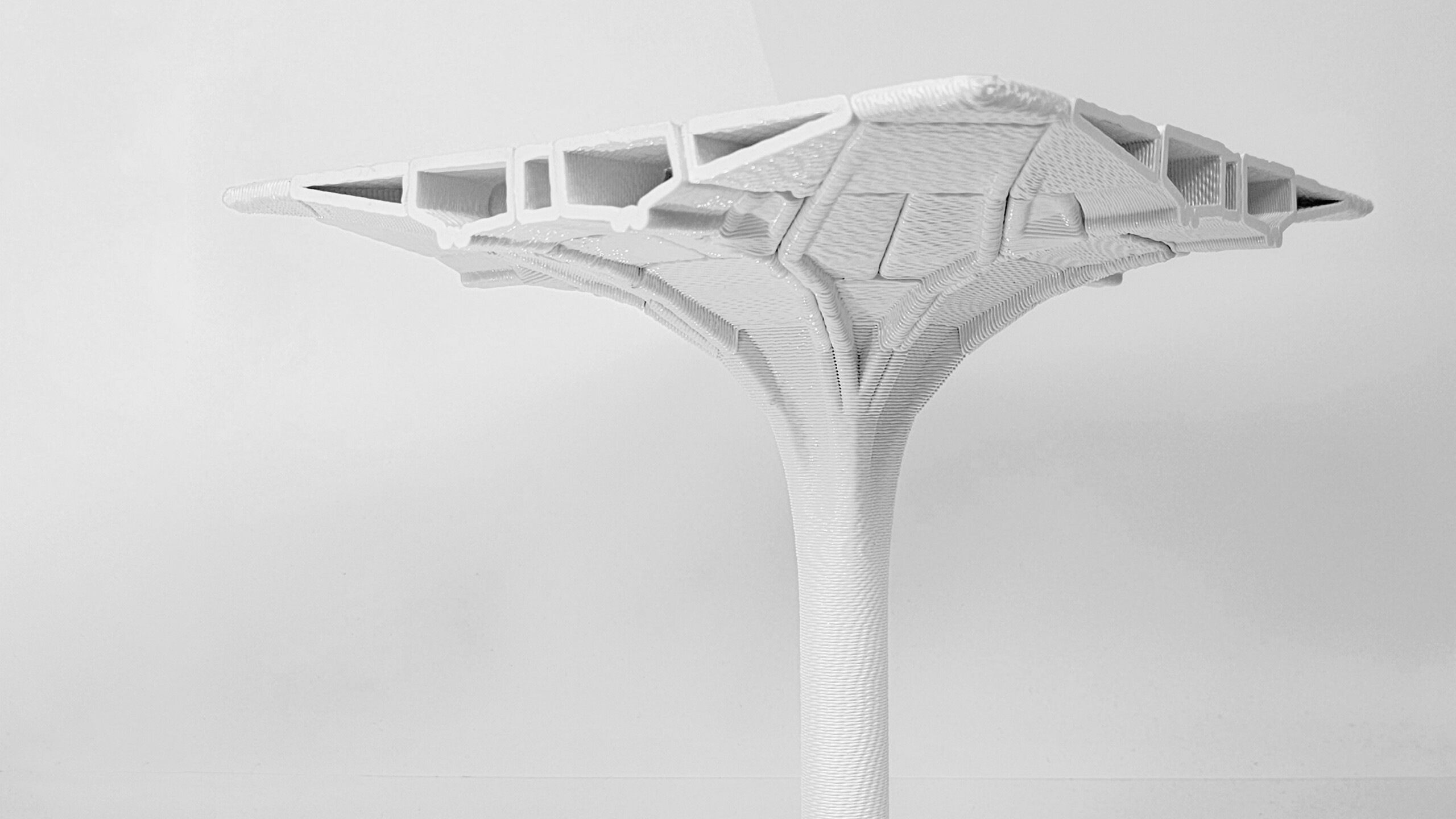 Designing 3D-Printed Concrete Structures with Scaled Fabrication Models